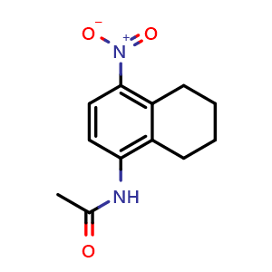 N-(4-Nitro-5,6,7,8-tetrahydronaphthalen-1-yl)acetamide