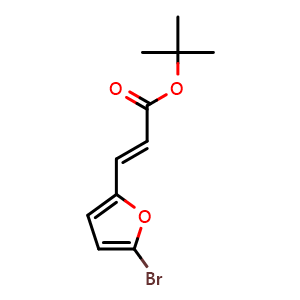 tert-Butyl 3-(5-bromofuran-2-yl)acrylate