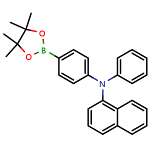 N-Phenyl-N-(4-(4,4,5,5-tetramethyl-1,3,2-dioxaborolan-2-yl)phenyl)naphthalen-1-amine