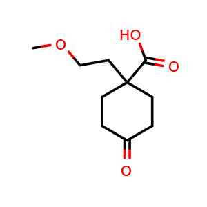 1-(2-Methoxyethyl)-4-oxocyclohexanecarboxylic acid