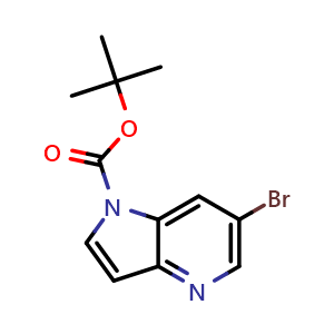 tert-Butyl 6-bromo-1H-pyrrolo[3,2-b]pyridine-1-carboxylate