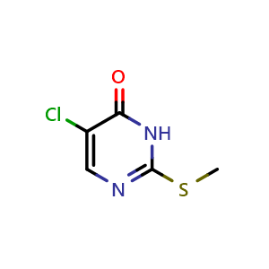5-Chloro-2-(methylthio)pyrimidin-4(3H)-one