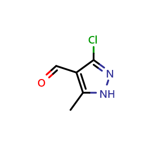 3-Chloro-5-methyl-1H-pyrazole-4-carbaldehyde