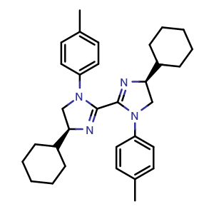 (4S,4'S)-4,4'-Dicyclohexyl-1,1'-di-p-tolyl-4,4',5,5'-tetrahydro-1H,1'H-2,2'-biimidazole