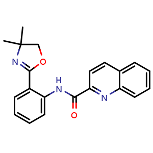 N-(2-(4,4-Dimethyl-4,5-dihydrooxazol-2-yl)phenyl)quinoline-2-carboxamide