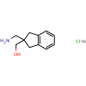 (2-(Aminomethyl)-2,3-dihydro-1H-inden-2-yl)methanol hydrochloride
