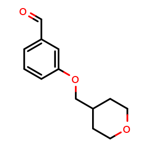 3-((Tetrahydro-2H-pyran-4-yl)methoxy)benzaldehyde