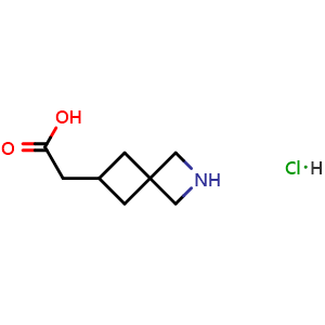 2-(2-Azaspiro[3.3]heptan-6-yl)acetic acid hydrochloride