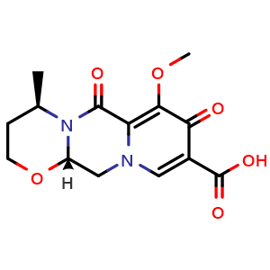 (4R,12aS)-7-methoxy-4-methyl-6,8-dioxo-3,4,6,8,12,12a-hexahydro-2H-pyrido[1',2':4,5]pyrazino[2,1-b][1,3]oxazine-9-carboxylic acid