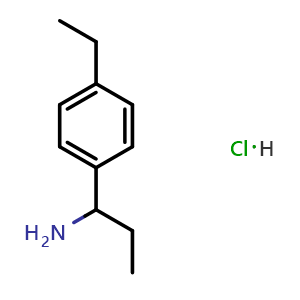 1-(4-Ethylphenyl)propan-1-amine hydrochloride