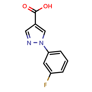 1-(3-Fluorophenyl)-1H-pyrazole-4-carboxylic acid