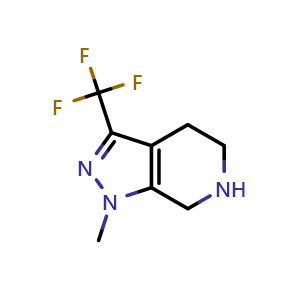 1-Methyl-3-(trifluoromethyl)-4,5,6,7-tetrahydro-1H-pyrazolo[3,4-c]pyridine