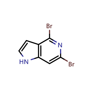 4,6-Dibromo-1H-pyrrolo[3,2-c]pyridine