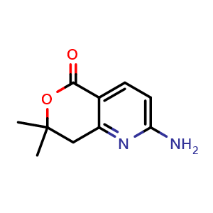 2-Amino-7,7-dimethyl-7,8-dihydro-5H-pyrano[4,3-b]pyridin-5-one