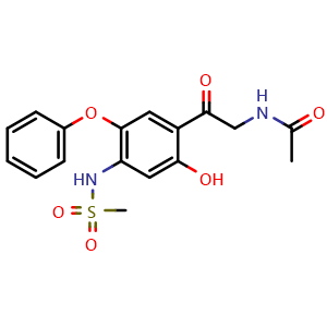 N-(2-(2-Hydroxy-4-(methylsulfonamido)-5-phenoxyphenyl)-2-oxoethyl)acetamide (Iguratimod Impurity)