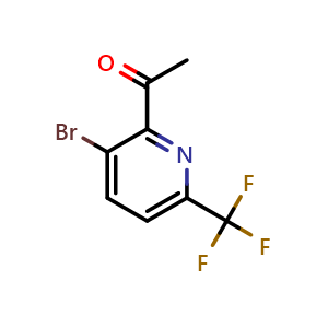 1-(3-Bromo-6-(trifluoromethyl)pyridin-2-yl)ethanone