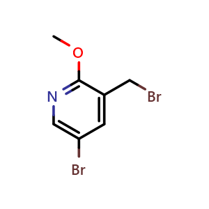 5-Bromo-3-(bromomethyl)-2-methoxypyridine