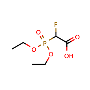 2-(Diethoxyphosphoryl)-2-fluoroacetic acid