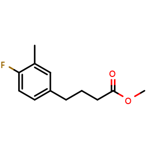 Methyl 4-(4-fluoro-3-methylphenyl)butanoate