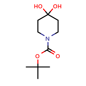 tert-Butyl 4,4-dihydroxypiperidine-1-carboxylate