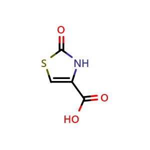 Chemical structure of 2-Oxo-2,3-dihydrothiazole-4-carboxylic acid , CAS 43029-06-7, AChemBlock X201785
