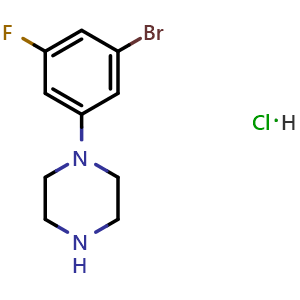 1-(3-Bromo-5-fluorophenyl)piperazine hydrochloride
