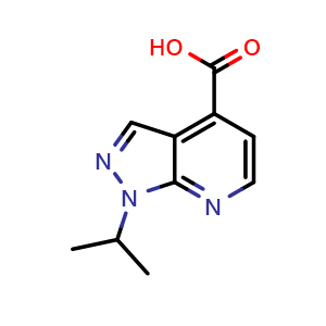 1-Isopropyl-1H-pyrazolo[3,4-b]pyridine-4-carboxylic acid