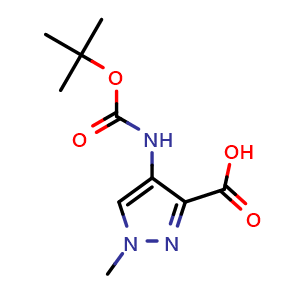 4-((tert-Butoxycarbonyl)amino)-1-methyl-1H-pyrazole-3-carboxylic acid