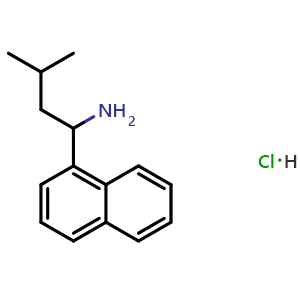 3-Methyl-1-(naphthalen-1-yl)butan-1-amine hydrochloride