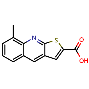 8-Methyl-thieno[2,3-b]quinoline-2-carboxylic acid