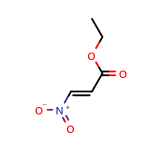 Chemical structure of Ethyl 3-nitroacrylate , CAS 1851-82-7, AChemBlock X201904