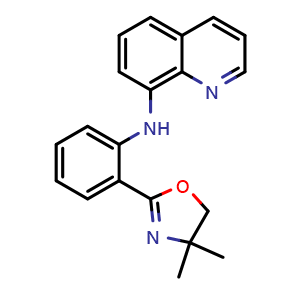 N-(2-(4,4-Dimethyl-4,5-dihydrooxazol-2-yl)phenyl)quinolin-8-amine