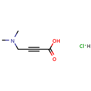 4-(Dimethylamino)but-2-ynoic acid hydrochloride