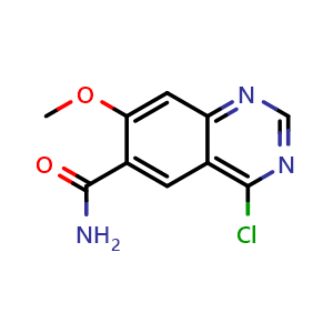 4-Chloro-7-methoxyquinazoline-6-carboxamide