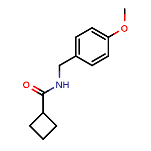 N-(4-Methoxybenzyl)cyclobutanecarboxamide