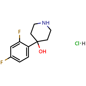 4-(2,4-Difluorophenyl)piperidin-4-ol hydrochloride