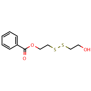 2-((2-Hydroxyethyl)disulfanyl)ethyl benzoate