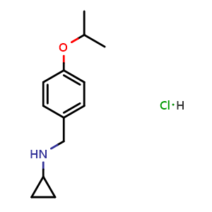N-(4-Isopropoxybenzyl)cyclopropanamine hydrochloride