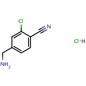 4-(Aminomethyl)-2-chlorobenzonitrile hydrochloride