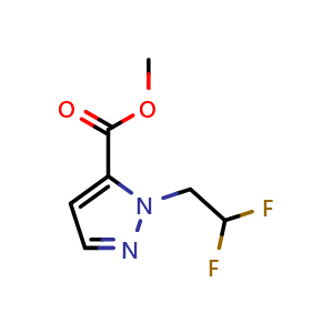 Methyl 1-(2,2-difluoroethyl)-1H-pyrazole-5-carboxylate