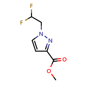 Methyl 1-(2,2-difluoroethyl)-1H-pyrazole-3-carboxylate
