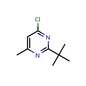 2-(tert-Butyl)-4-chloro-6-methylpyrimidine