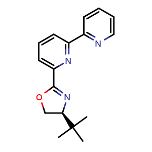 (S)-2-([2,2'-Bipyridin]-6-yl)-4-(tert-butyl)-4,5-dihydrooxazole