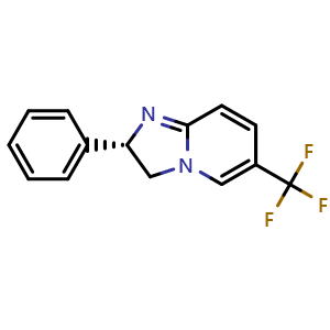 (2S)-2,3-Dihydro-2-phenyl-6-(trifluoromethyl)imidazo[1,2-a]pyridine
