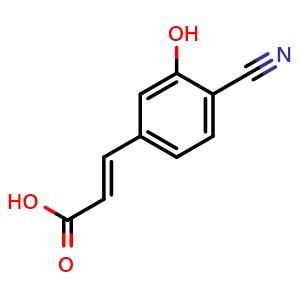 3-(4-Cyano-3-hydroxyphenyl)acrylic acid
