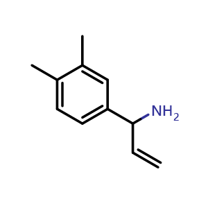 1-(3,4-Dimethylphenyl)prop-2-en-1-amine