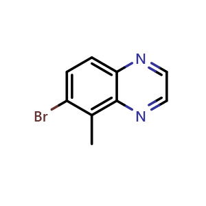 6-Bromo-5-methylquinoxaline