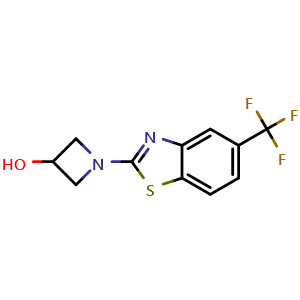 1-(5-(Trifluoromethyl)benzo[d]thiazol-2-yl)azetidin-3-ol