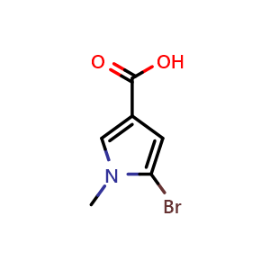 5-Bromo-1-methyl-1H-pyrrole-3-carboxylic acid