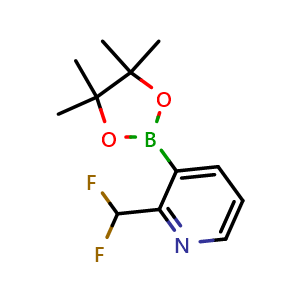 2-(Difluoromethyl)-3-(4,4,5,5-tetramethyl-1,3,2-dioxaborolan-2-yl)pyridine
